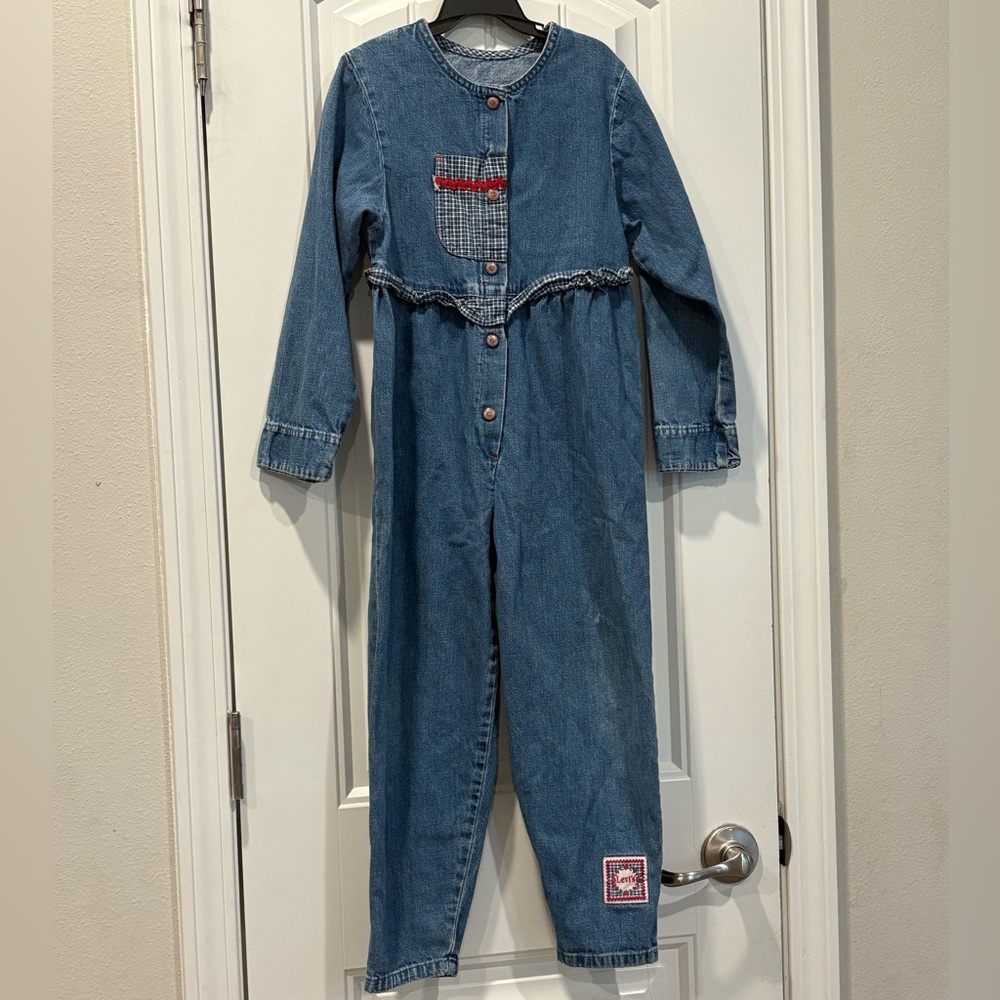 Vintage little Levi’s denim romper